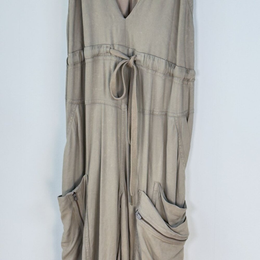 FP Movement Southern Lights Onesie Jumpsuit Desert Sage Tan XS Free People - Picture 4 of 9